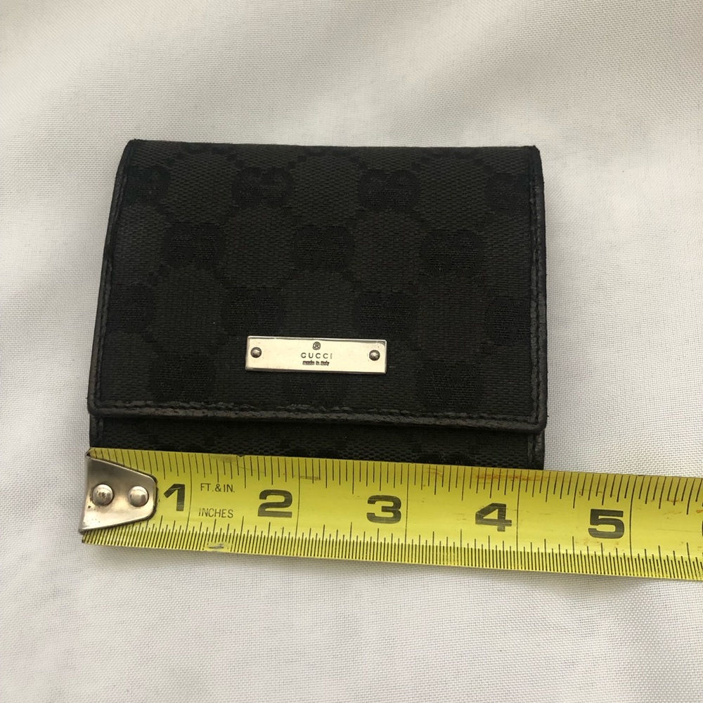 Gucci Black Monogram Wallet - Picture 7 of 15